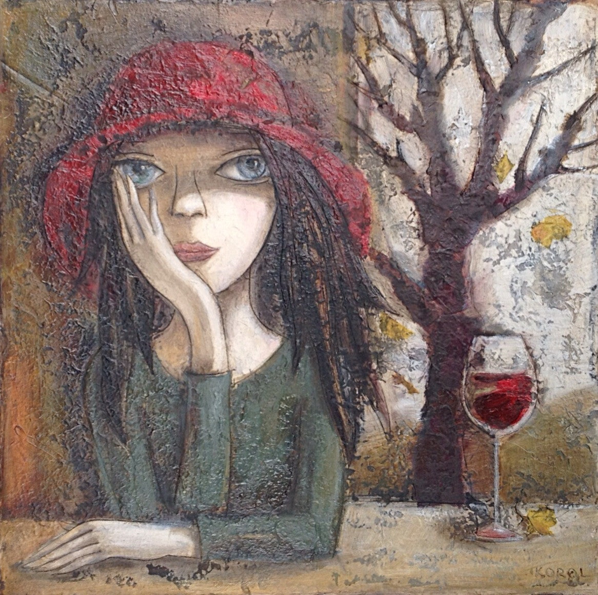 Autumn Wine by Ludmila Korol - Green Gallery