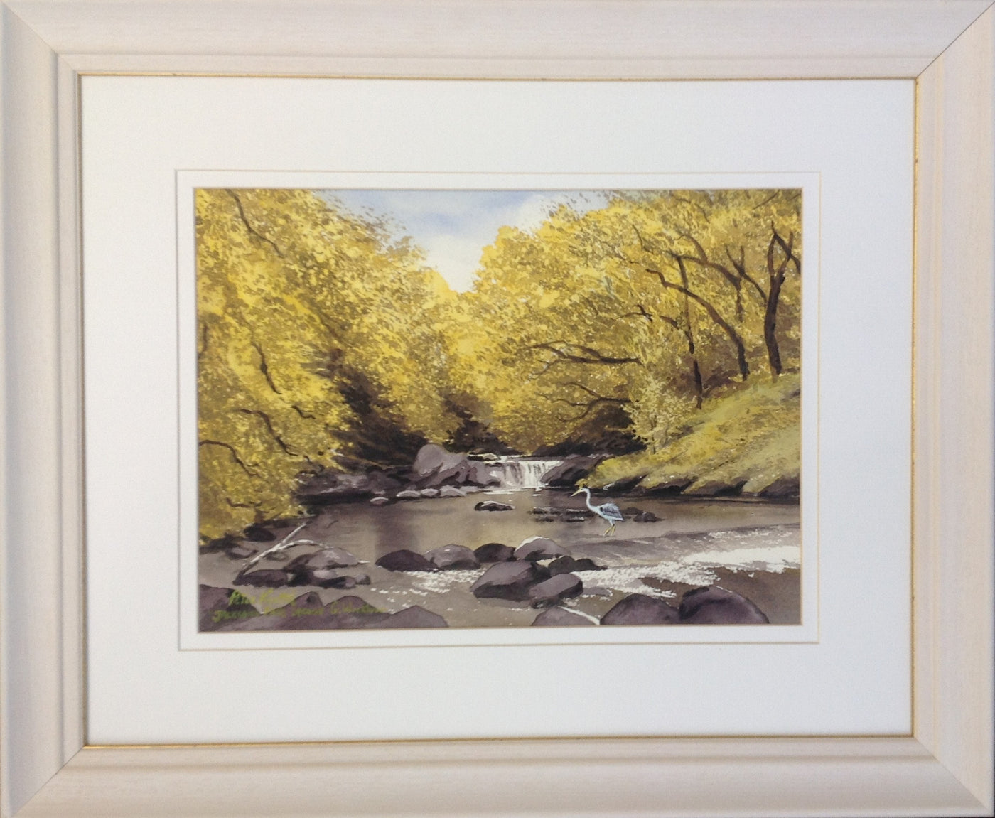 Jacksons Falls, Laragh, Co. Wicklow by Peter Knuttel - Green Gallery