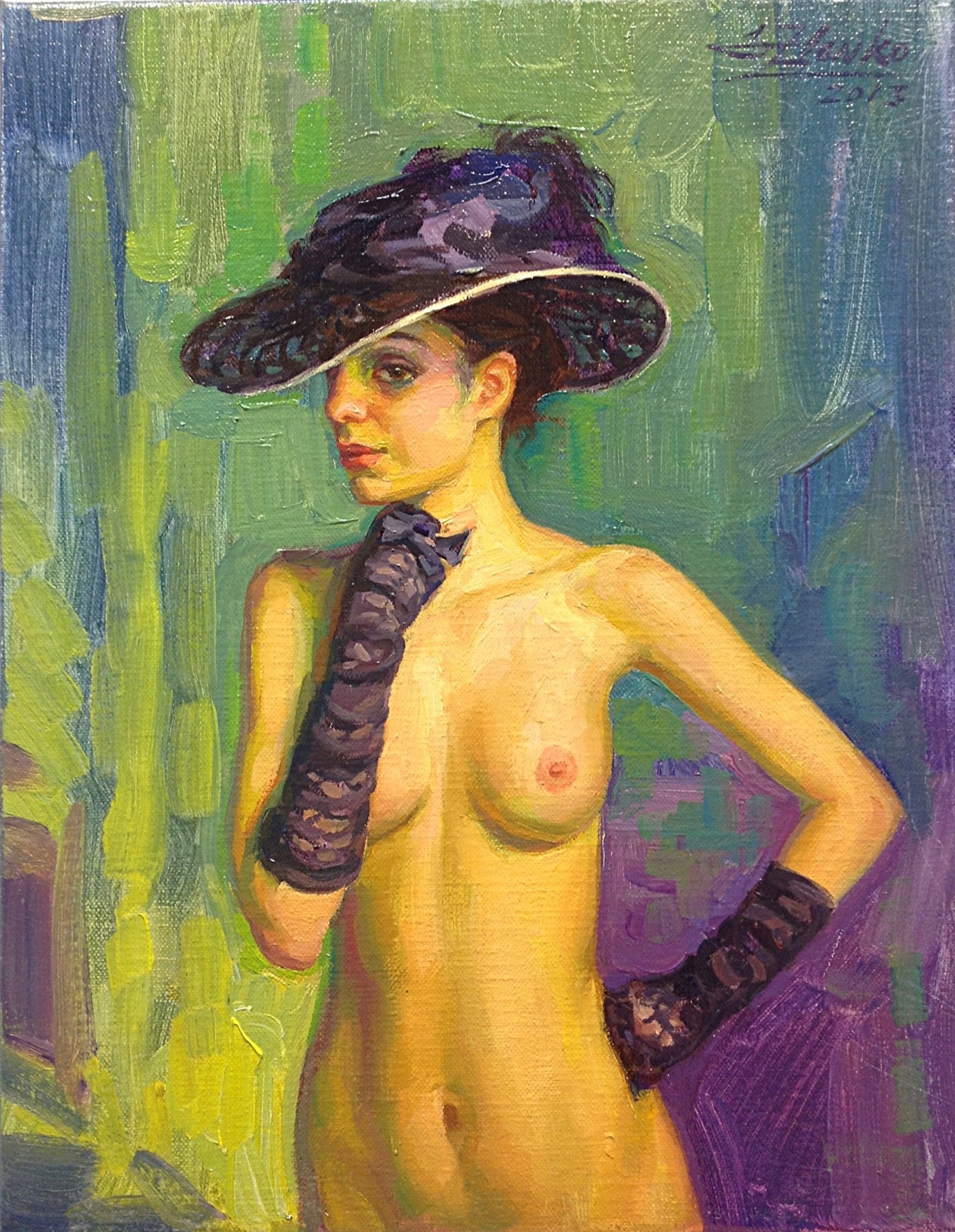 The Purple Hat - Green Gallery
