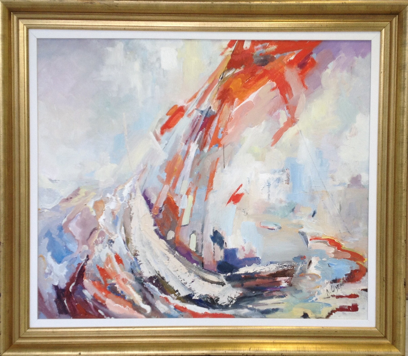Yachts In A Swell by Andriy Ozernyy - Green Gallery