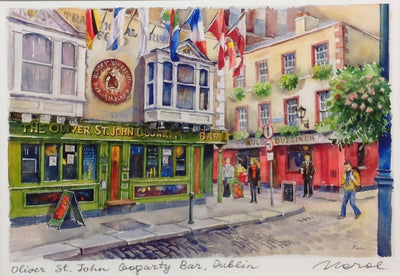 Oliver St. John Gogarty Bar, Dublin - Green Gallery
