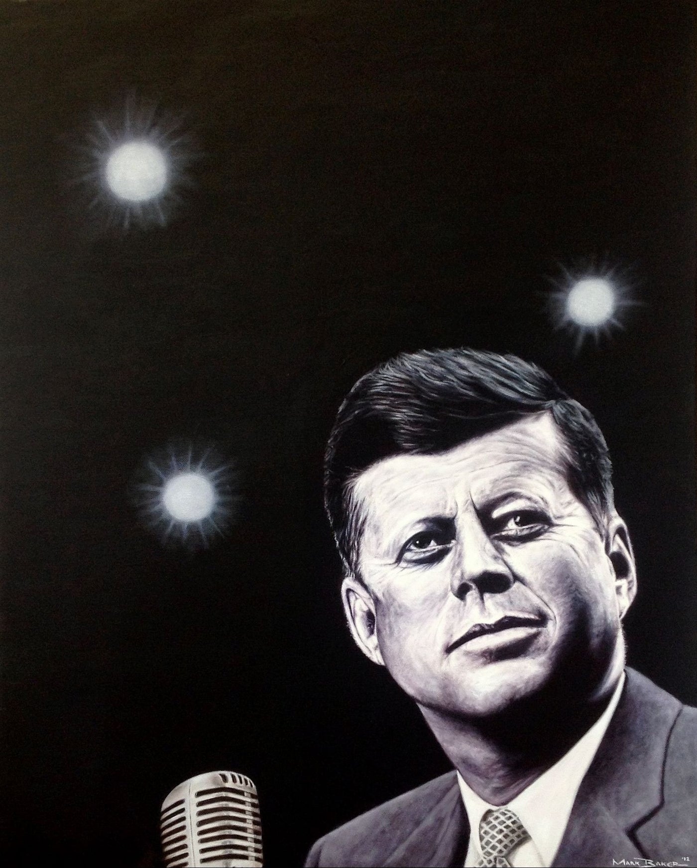 JFK by Mark Baker - Green Gallery