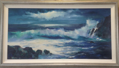 The Crashing Sea by Arthur K. Maderson - Green Gallery