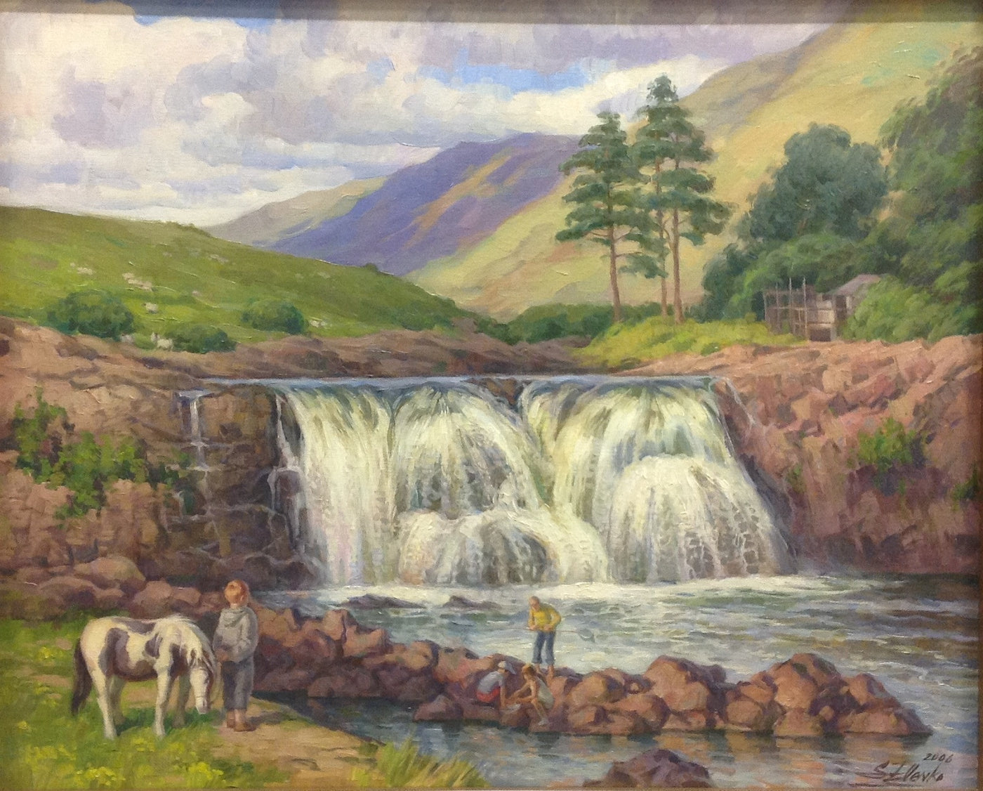 Asleagh Falls, Co. Mayo - Green Gallery