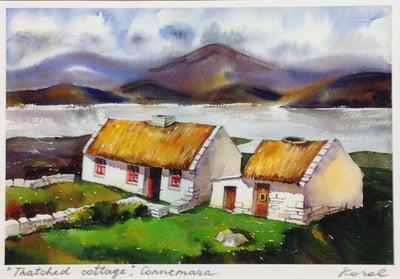 Thatched Cottage, Connemara - Green Gallery