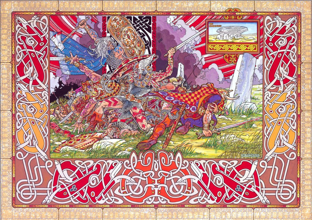 The Last Battle by Jim FitzPatrick - Green Gallery