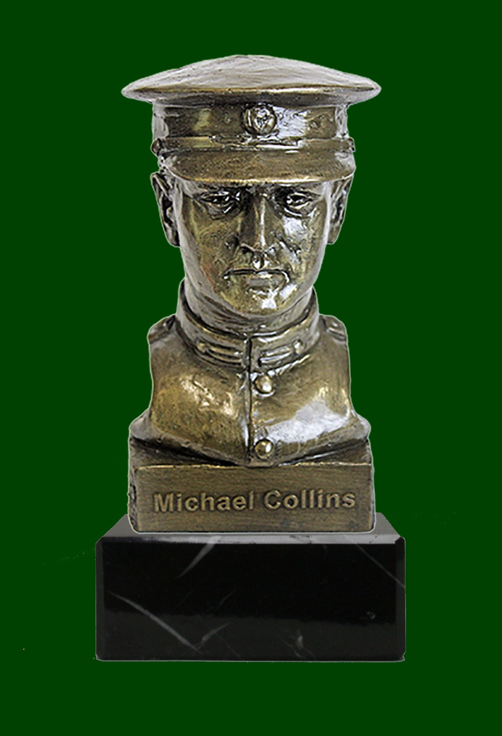 General Michael Collins Bust With Marble Base