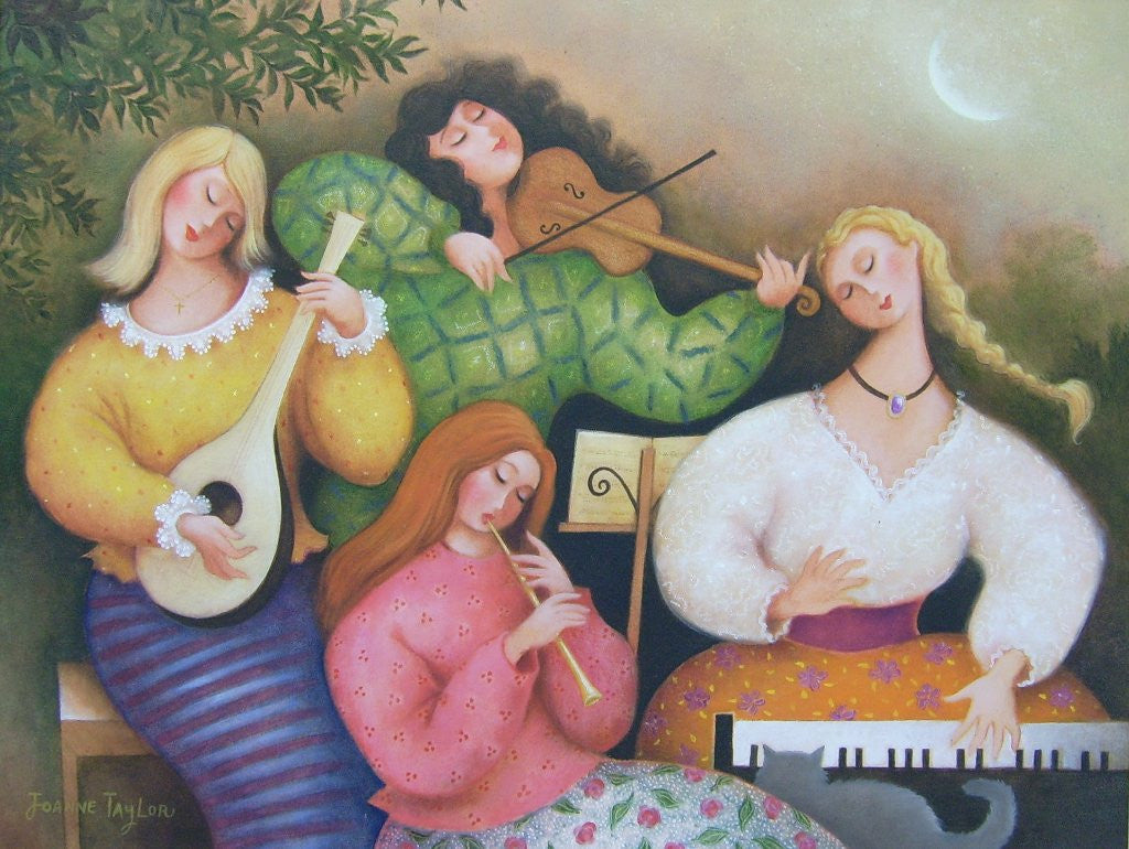 Moonlight Quartet by Joanne Taylor - Green Gallery