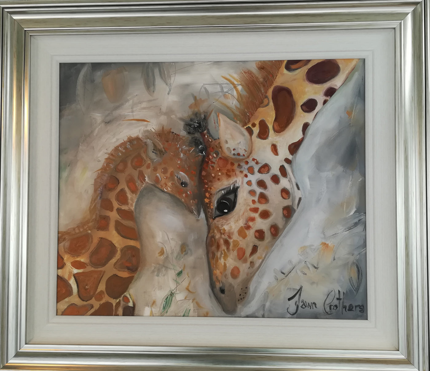 Mother & Baby Giraffe