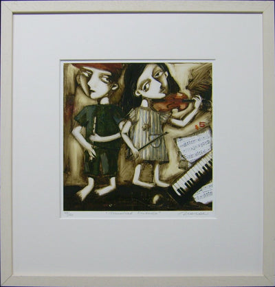 Musical Friends II by Ludmila Korol - Green Gallery