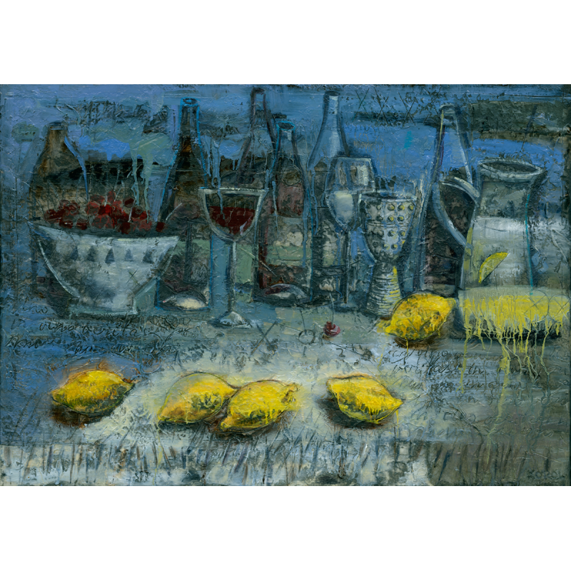 'Party Lemons' by Ludmila Korol - Green Gallery