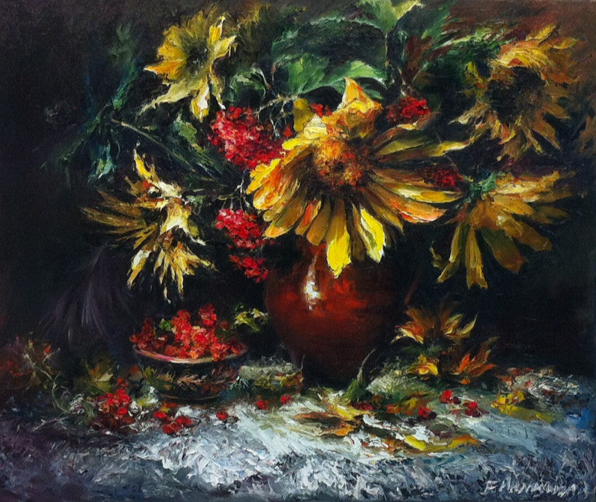 'Sunflowers' - Green Gallery