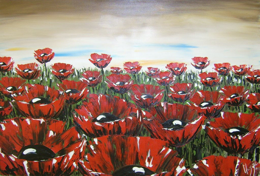 Poppies - Green Gallery