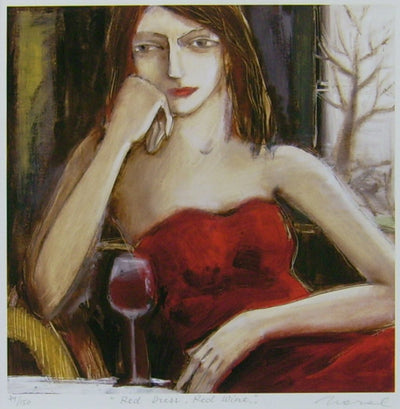Red Dress, Red Wine - Green Gallery