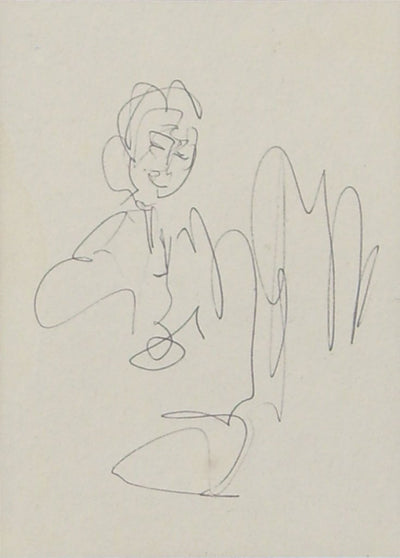 One Figure Sketch by Markey Robinson - Green Gallery
