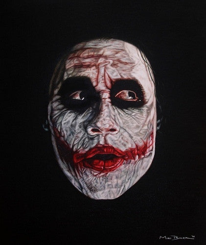 'The Joker' canvas print - Green Gallery