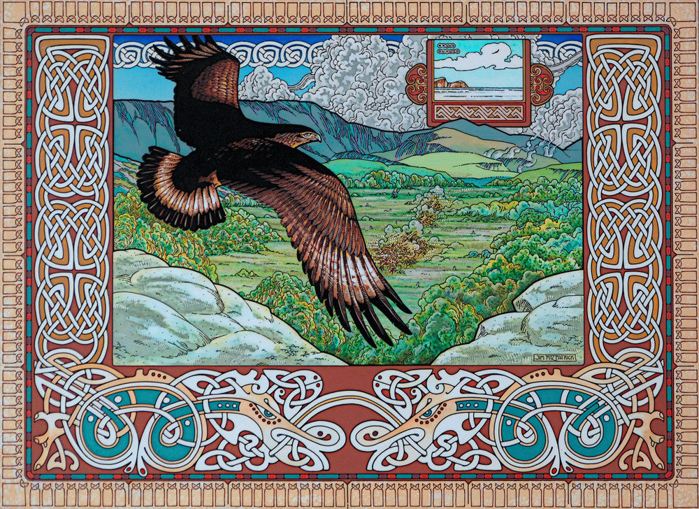 Tuan The Sea Eagle by Jim FitzPatrick - Green Gallery